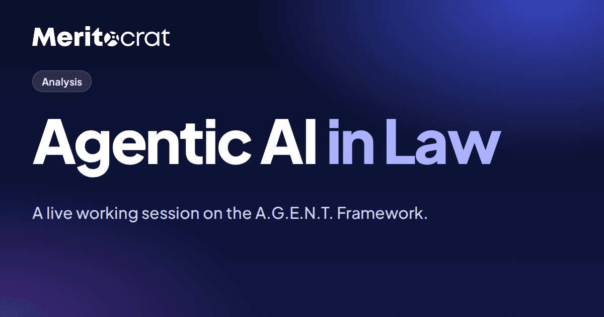 Agentic AI in Law