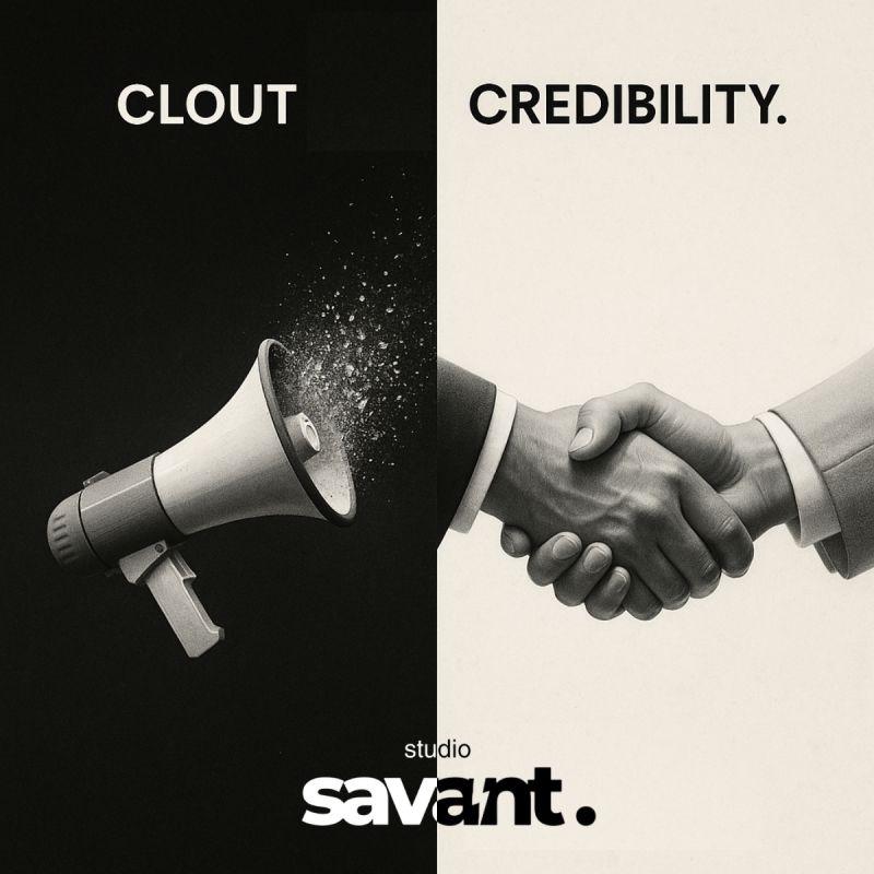Do you know the difference between Clout & Credibility? Let me tell you... Clout is loud. Credibility is quiet. And the two behave very differently over time. Fyre Festival had clout:… |